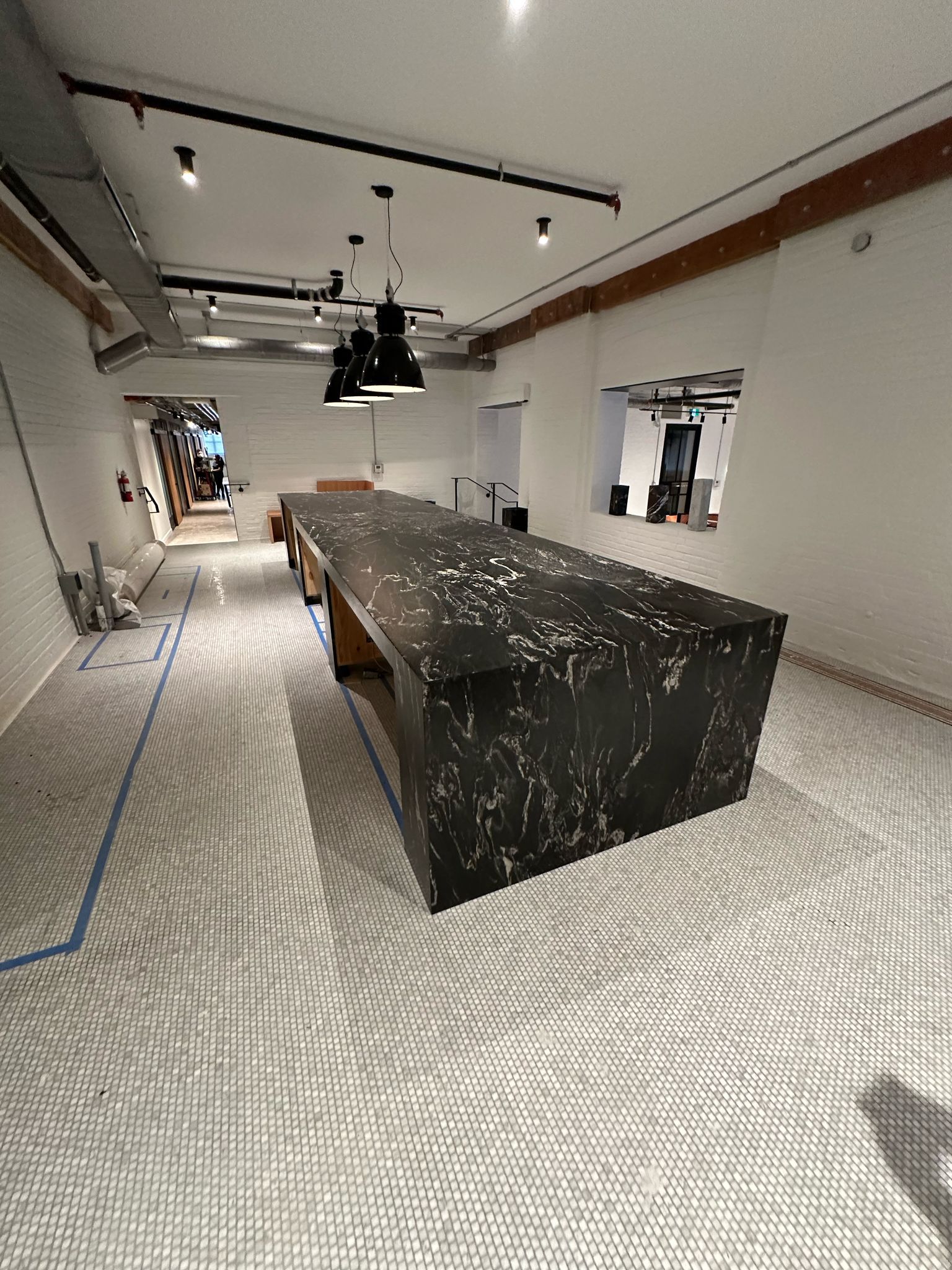 Commercial Renovation Toronto — Office Networking Space